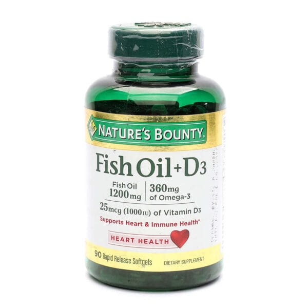 Nature's Bounty Fish Oil + Vitamin D3