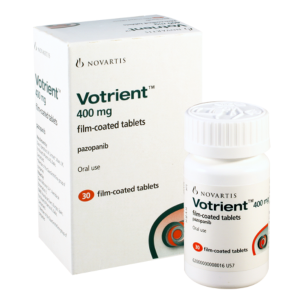 Votrient 400 mg Tablets (Pazopanib)