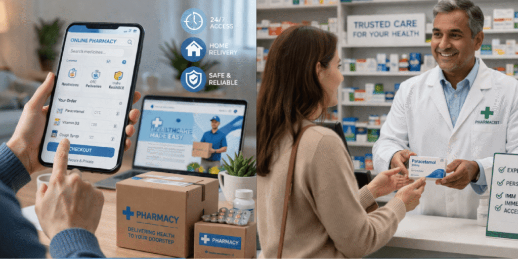 Online Pharmacy vs. Local Chemist Which One Is Better